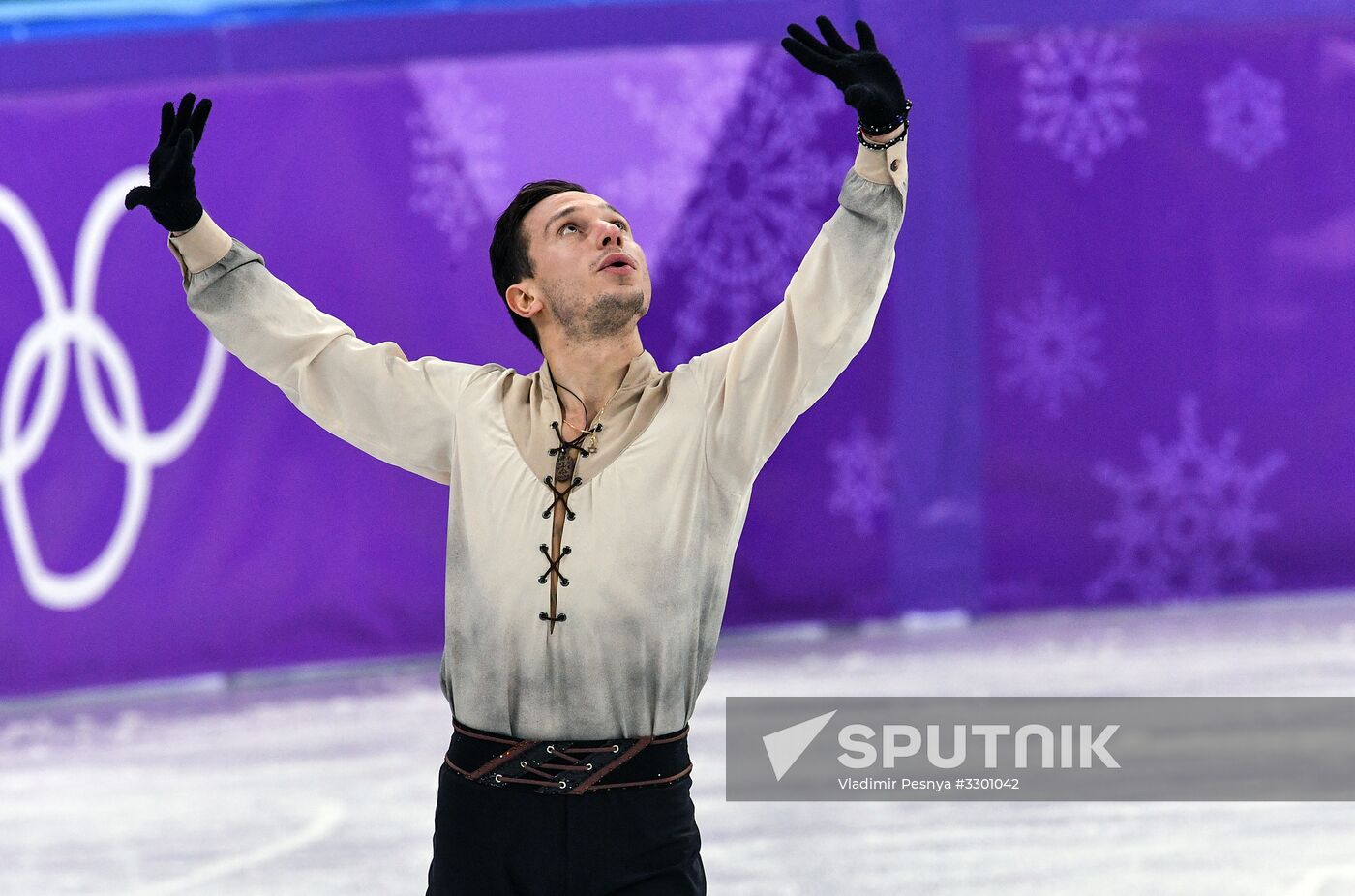 2018 Winter Olympics. Figure skating. Men. Free skating