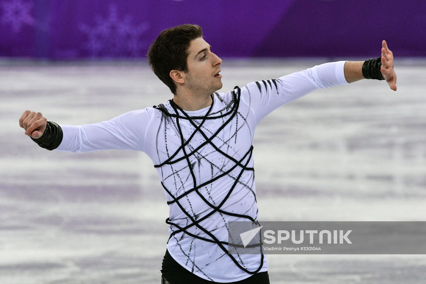 2018 Winter Olympics. Figure skating. Men. Free skating