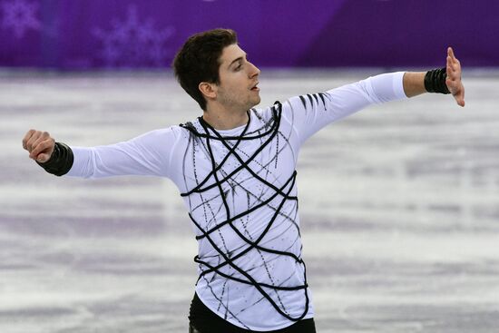2018 Winter Olympics. Figure skating. Men. Free skating
