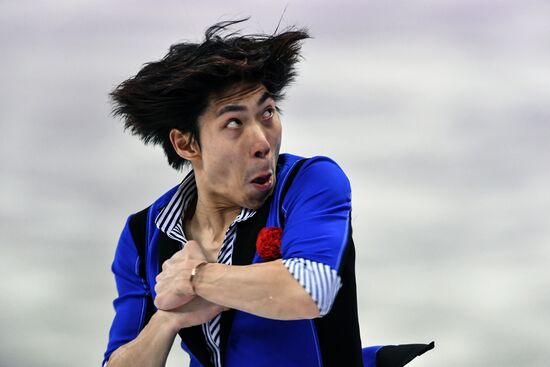 2018 Winter Olympics. Figure skating. Men. Free skating