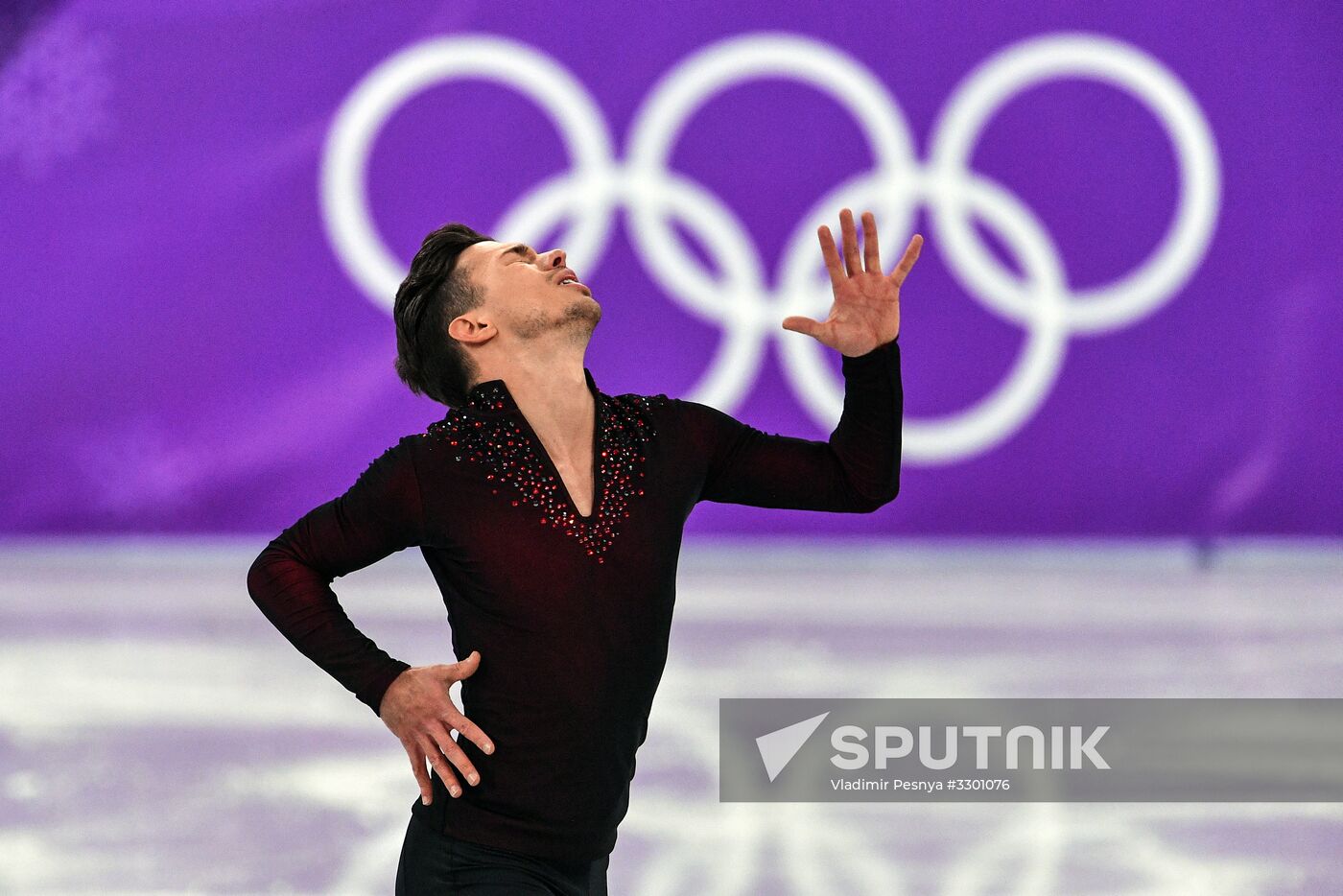 2018 Winter Olympics. Figure skating. Men. Free skating