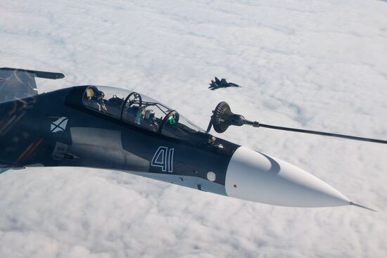 Marine aviation holds tactical exercise in Yeisk