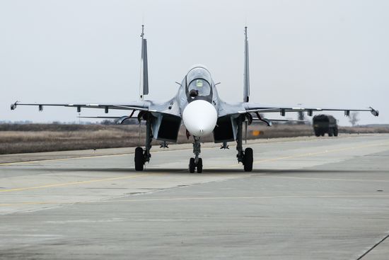 Marine aviation holds tactical exercise in Yeisk