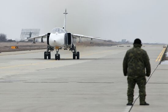 Marine aviation holds tactical exercise in Yeisk