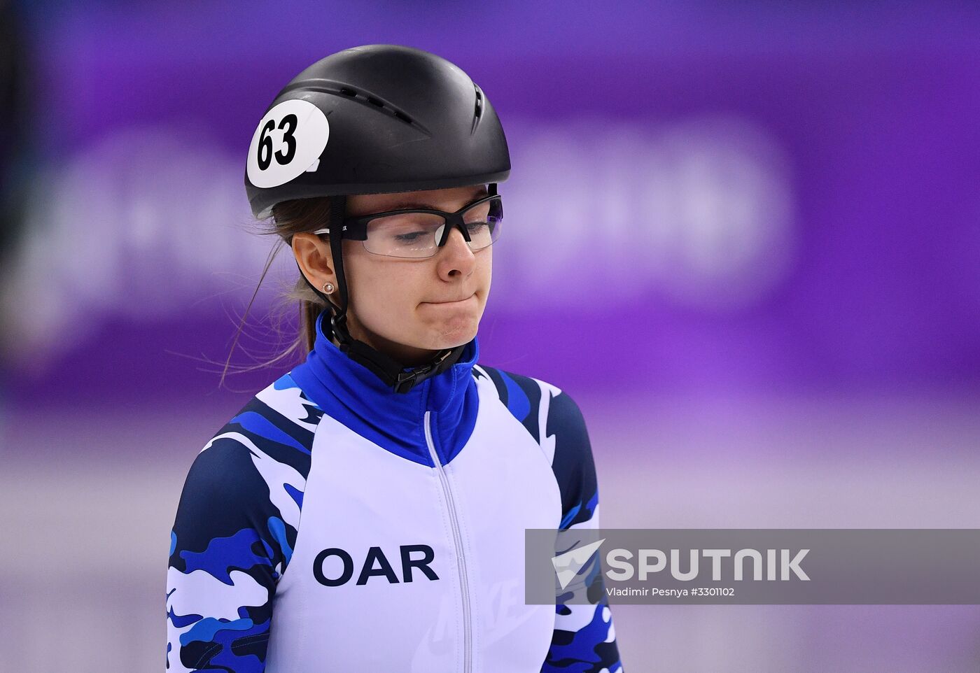 2018 Winter Olympics. Short track speed skating. Day three