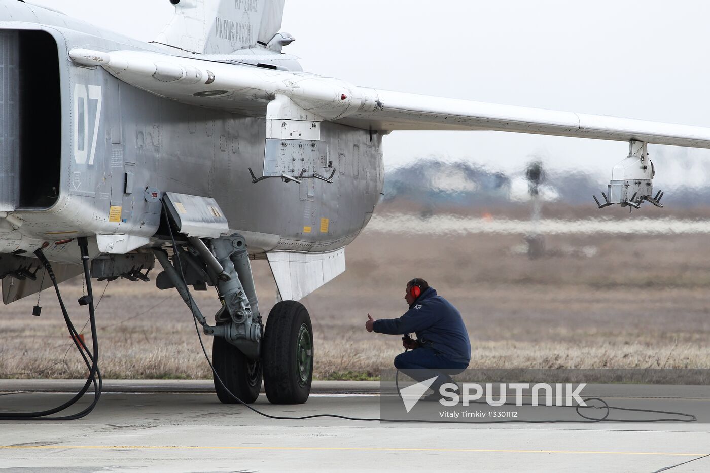 Naval aviation tactical flight exercises in Yeisk