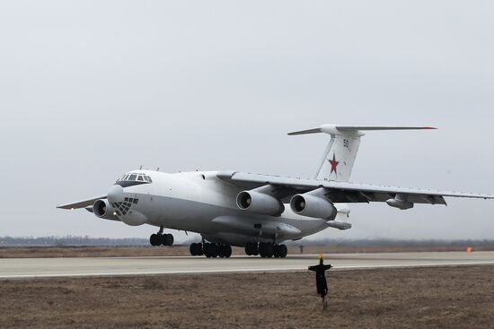 Marine aviation holds tactical exercise in Yeisk