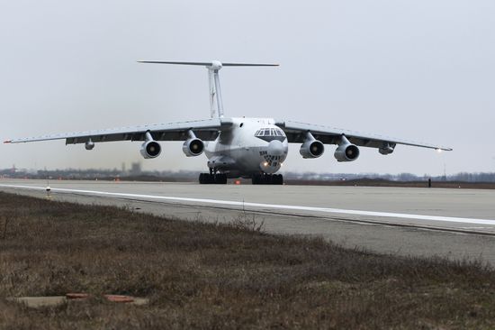 Marine aviation holds tactical exercise in Yeisk