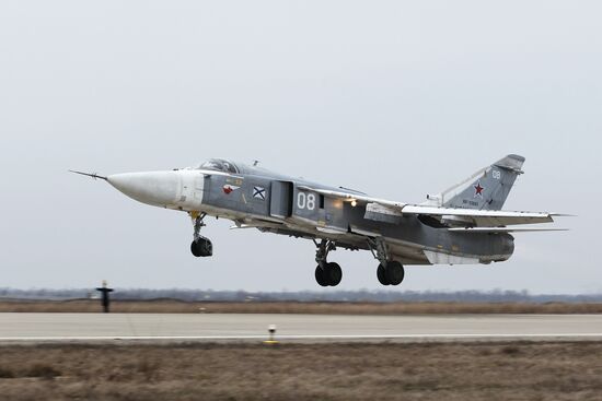 Marine aviation holds tactical exercise in Yeisk