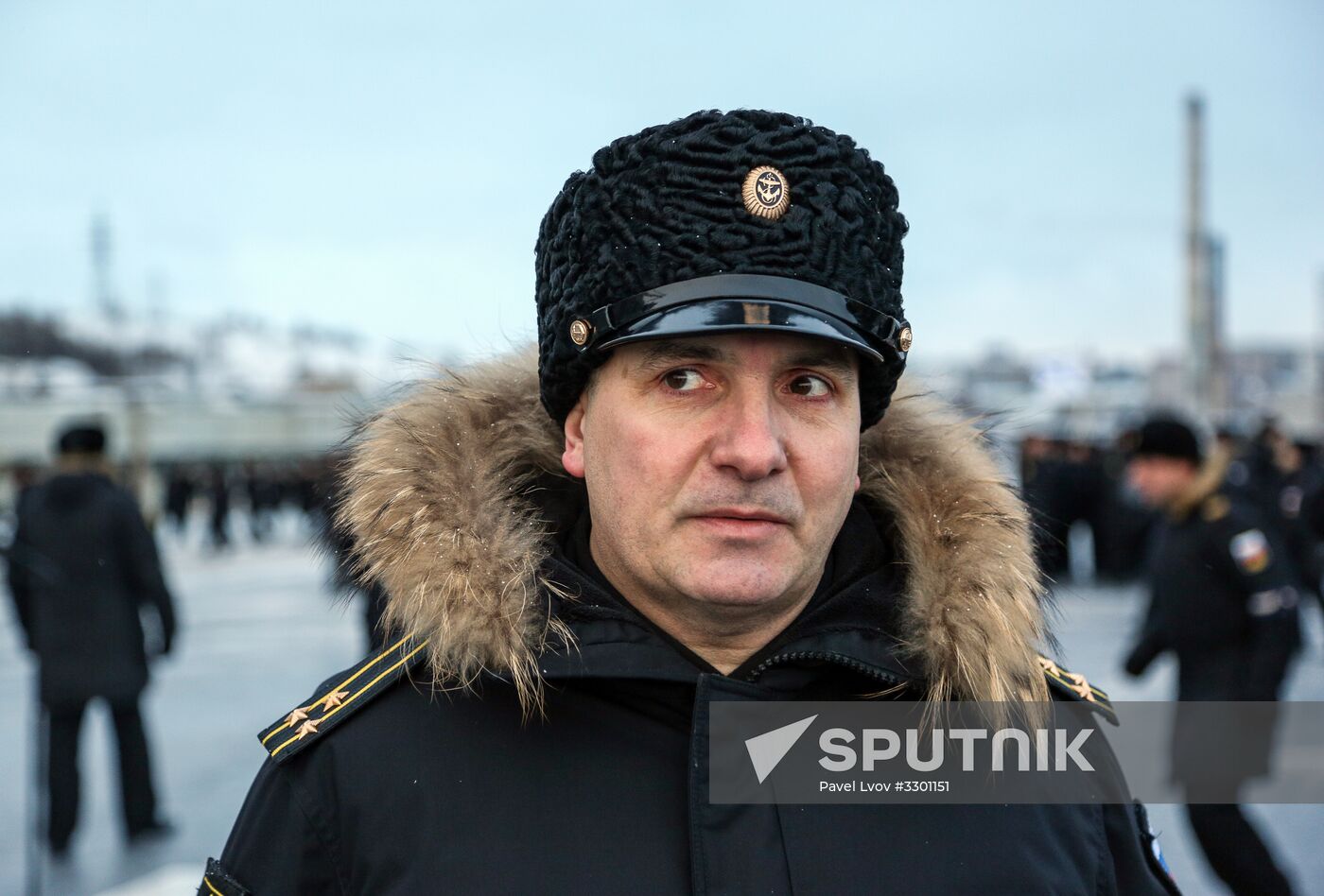 Russian aircraft carrier Admiral Kuznetsov of Northern Fleet