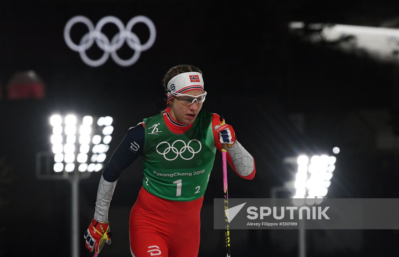 2018 Winter Olympics. Cross-country skiing. Women. Relay