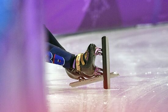 2018 Winter Olympics. Short track speed skating. Day three