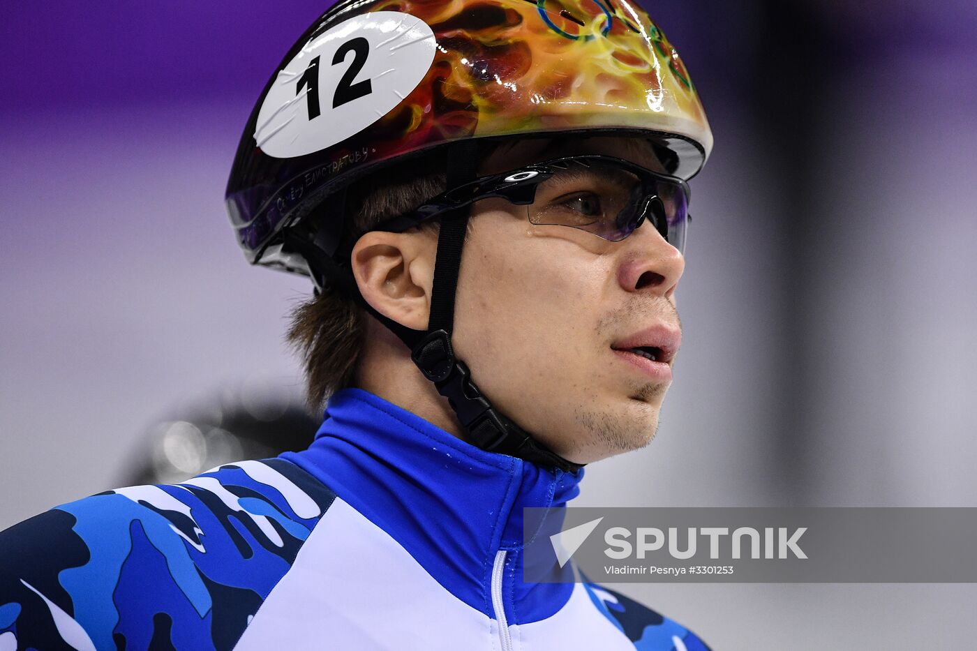 2018 Winter Olympics. Short track speed skating. Day three