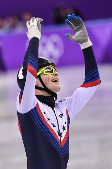 2018 Winter Olympics. Short track speed skating. Day three