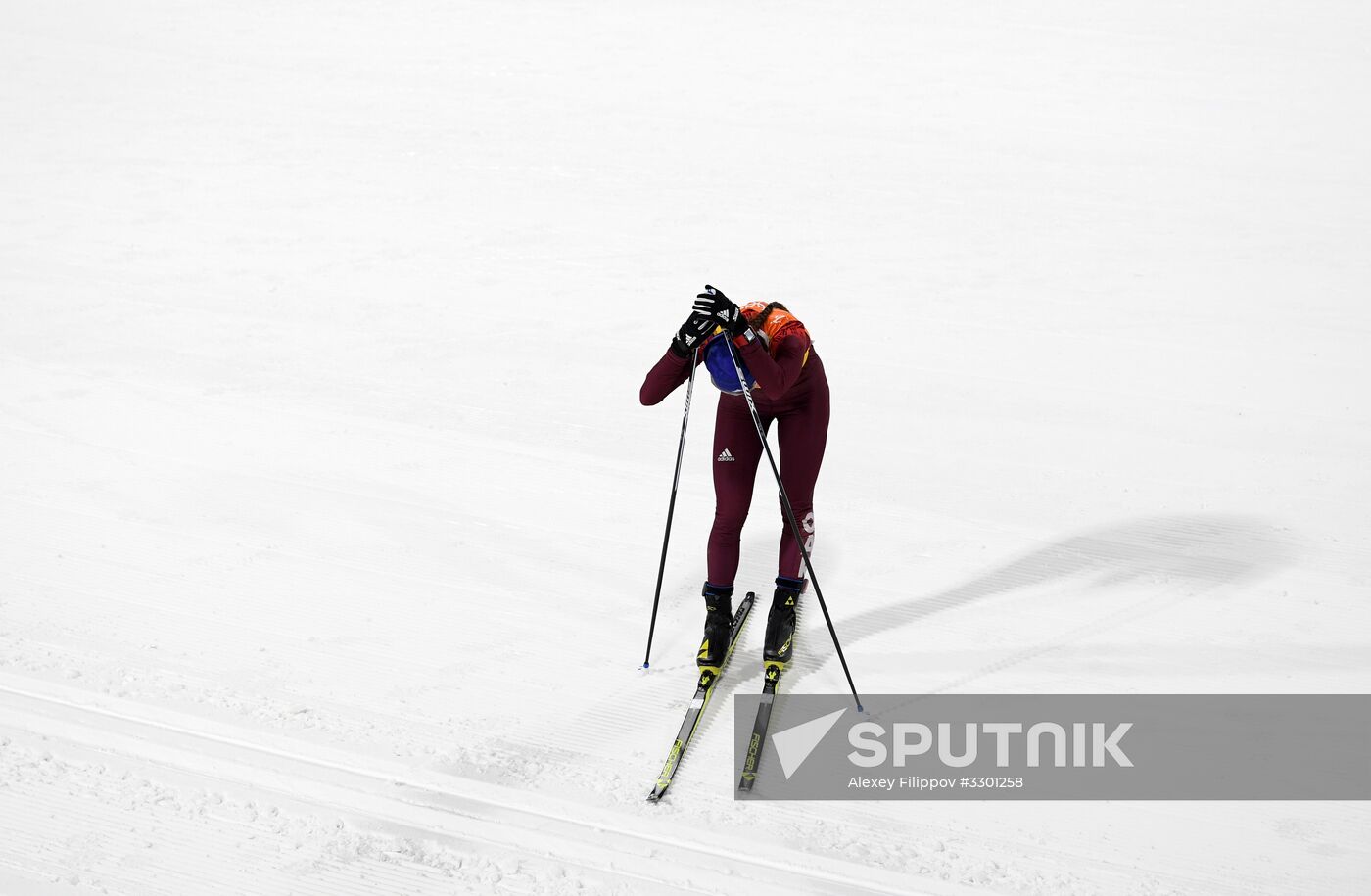 2018 Winter Olympics. Cross-country skiing. Women. Relay
