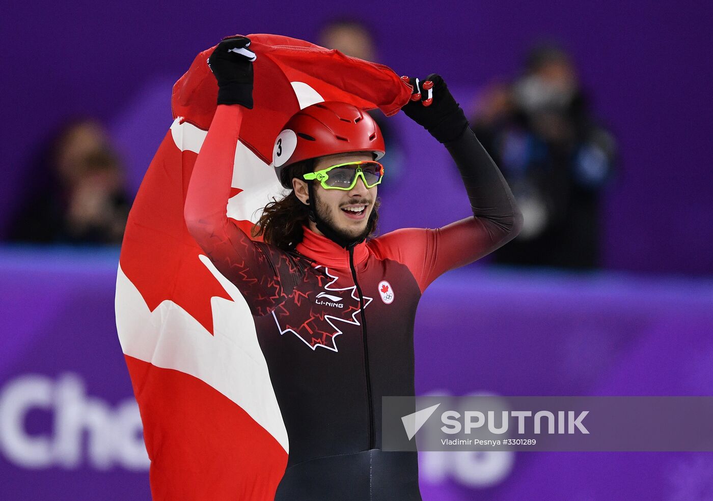 2018 Winter Olympics. Short track speed skating. Day three