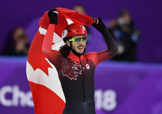 2018 Winter Olympics. Short track speed skating. Day three