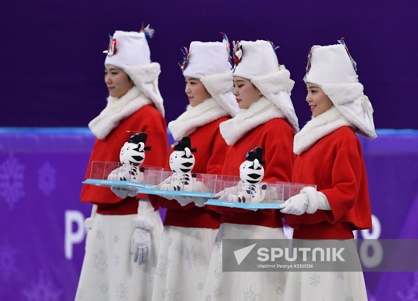 2018 Winter Olympics. Short track speed skating. Day three