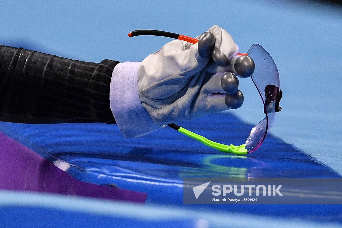 2018 Winter Olympics. Short track speed skating. Day three