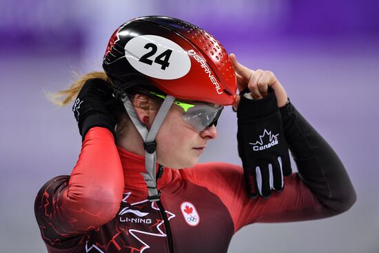 2018 Winter Olympics. Short track speed skating. Day three