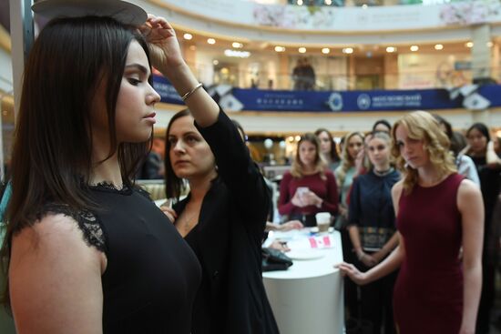 Open casting for Miss Russia beauty pageant