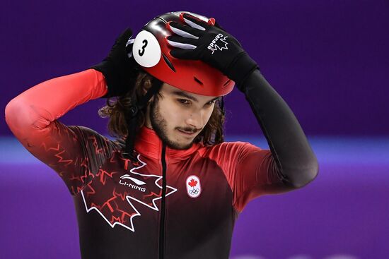 2018 Winter Olympics. Short track speed skating. Day three
