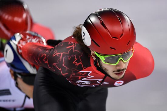 2018 Winter Olympics. Short track speed skating. Day three