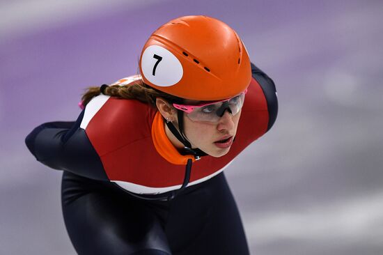 2018 Winter Olympics. Short track speed skating. Day three