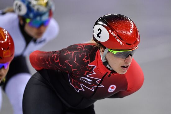 2018 Winter Olympics. Short track speed skating. Day three