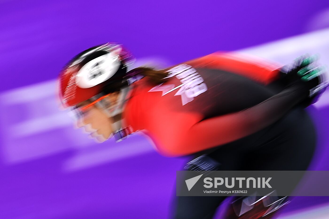 2018 Winter Olympics. Short track speed skating. Day three