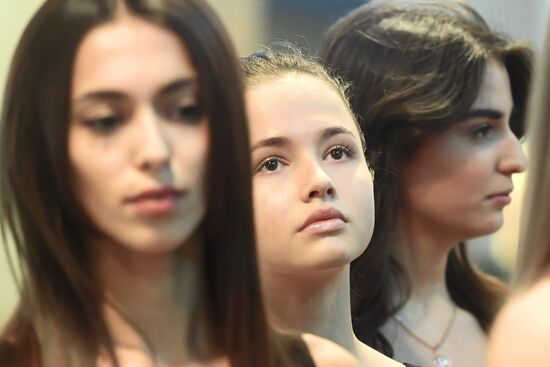 Open casting for Miss Russia beauty pageant