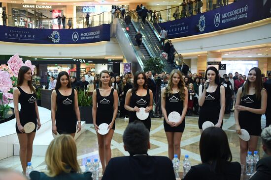 Open casting for Miss Russia beauty pageant