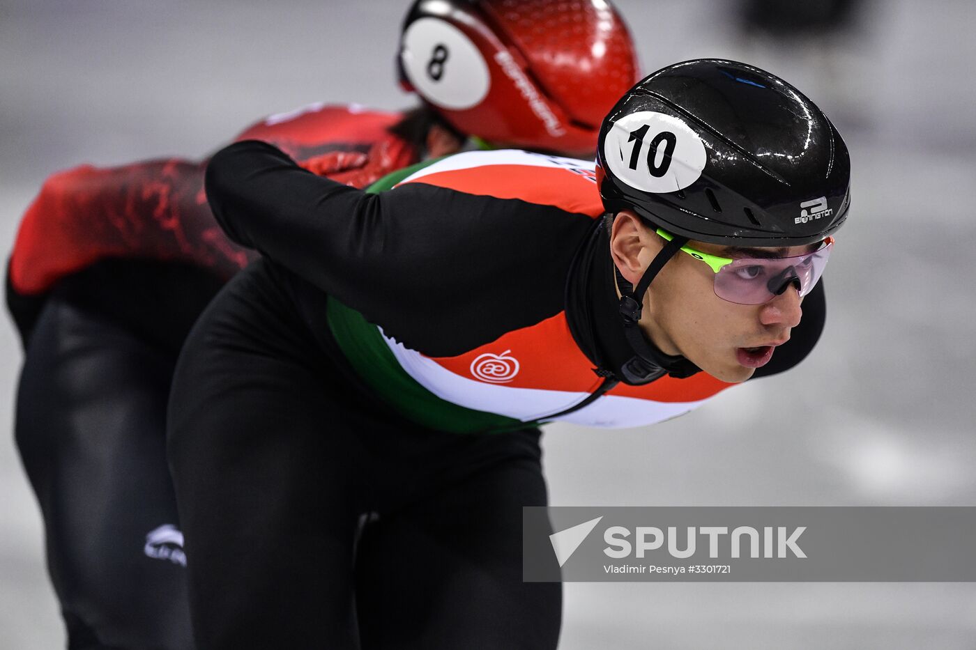 2018 Winter Olympics. Short track speed skating. Day three