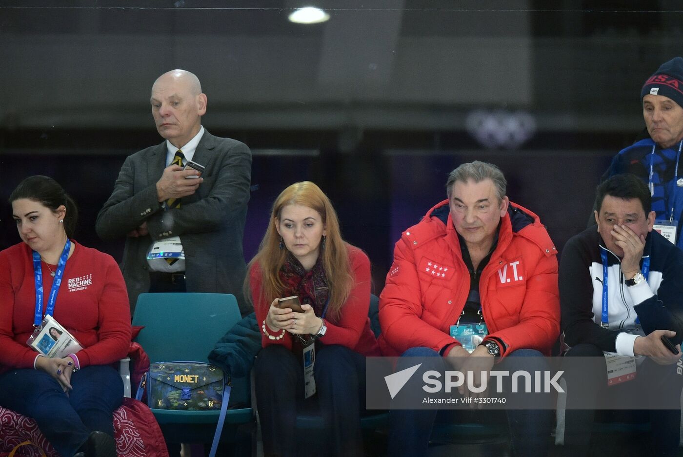 2018 Winter Olympics. Ice Hockey. Men. Russia vs USA
