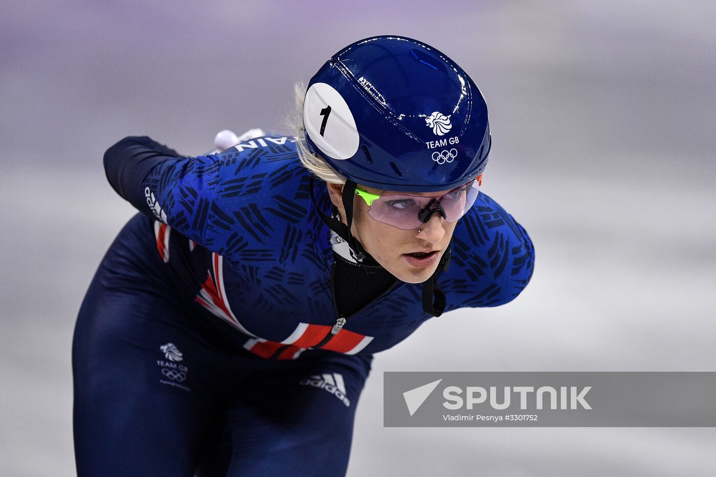 2018 Winter Olympics. Short track speed skating. Day three