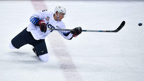2018 Winter Olympics. Ice Hockey. Men. Russia vs USA