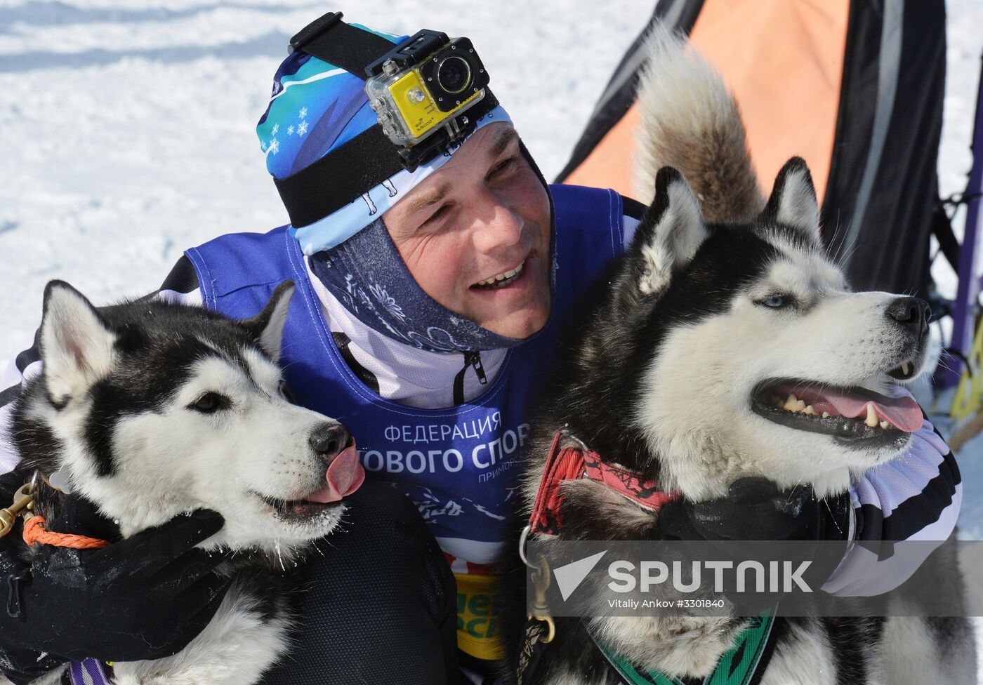 Open winter sleddog championship of Primorye Territory