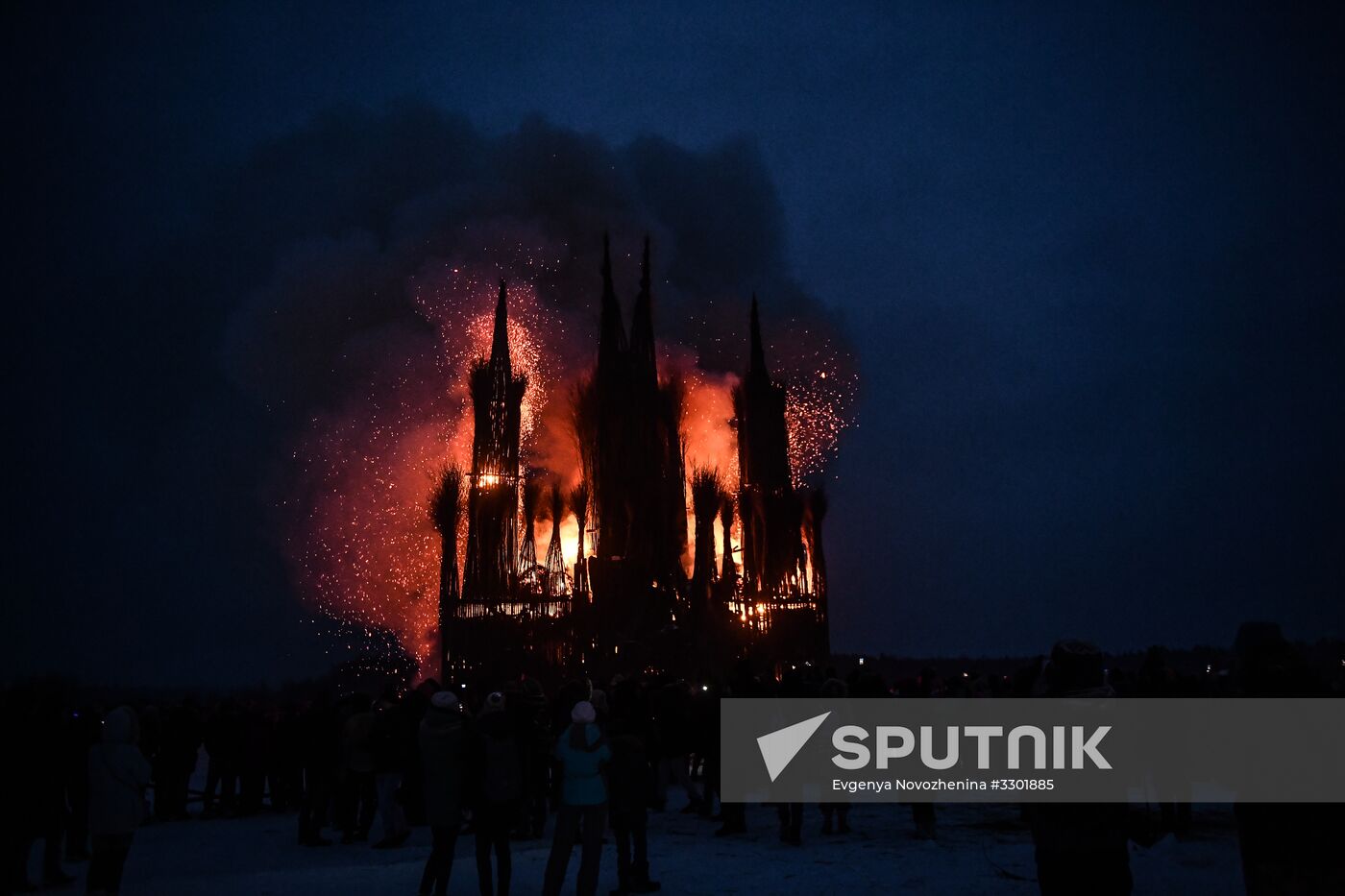Celebration of Maslenitsa in Nikola-Lenivets