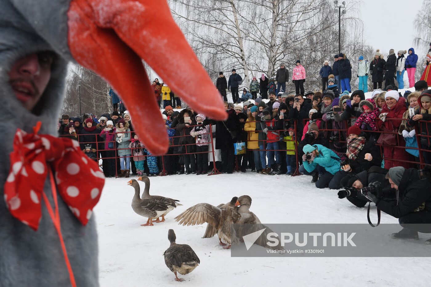 Celebration of Maslenitsa in Suzdal