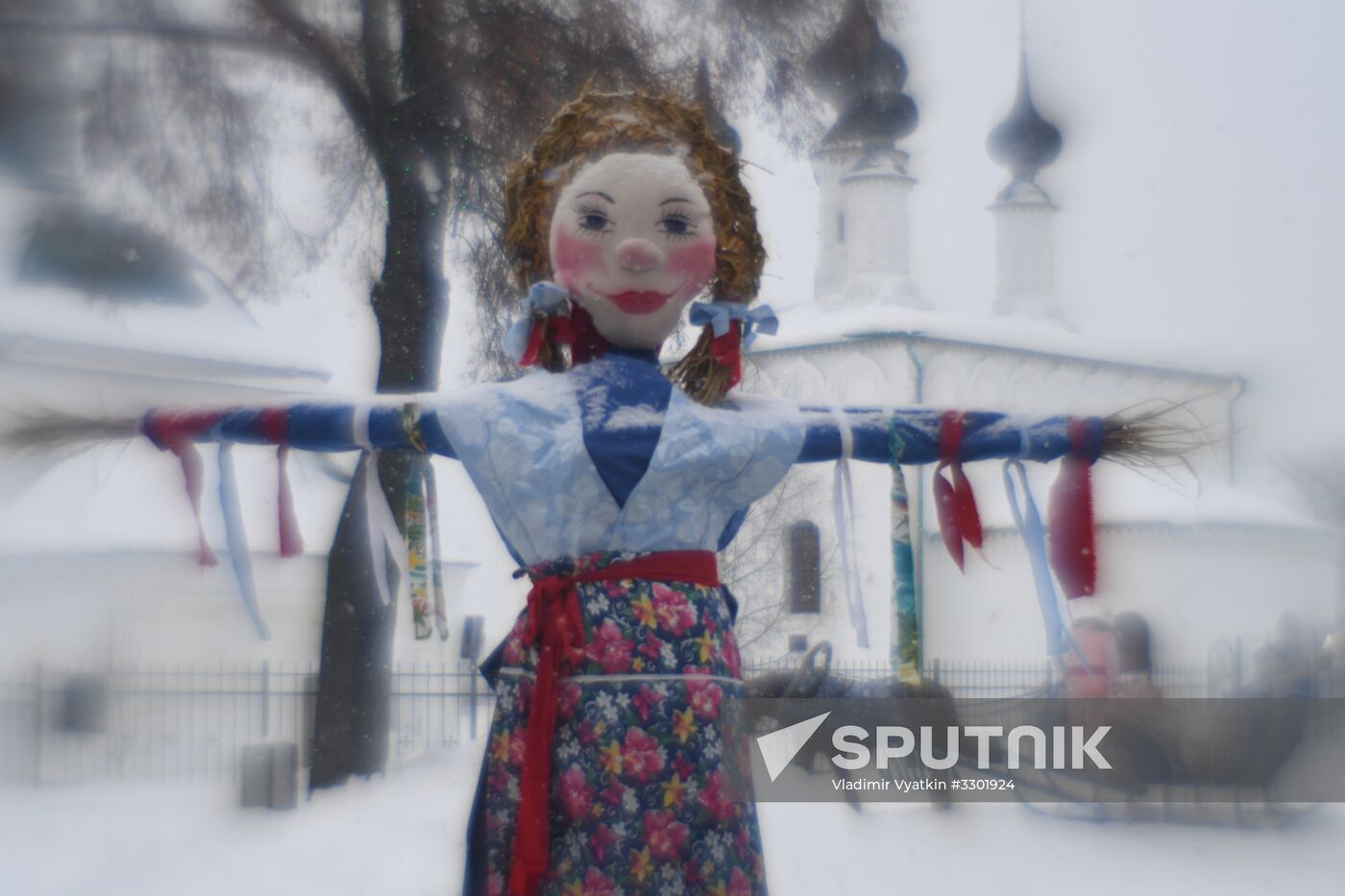 Celebration of Maslenitsa in Suzdal