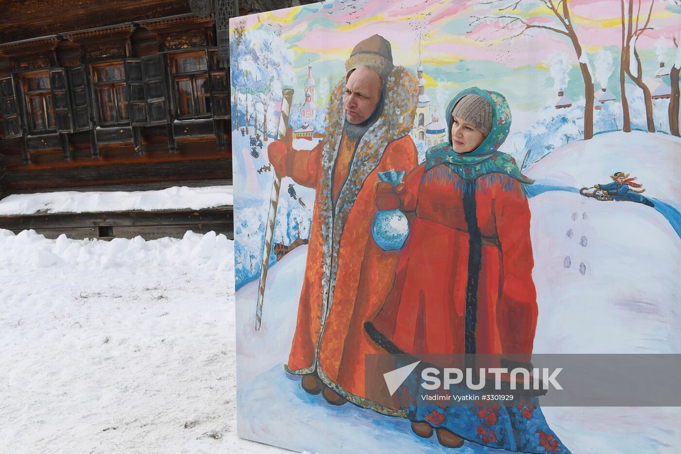 Celebration of Maslenitsa in Suzdal