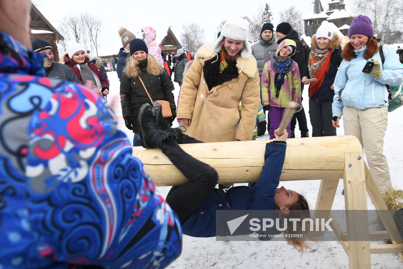 Celebration of Maslenitsa in Suzdal