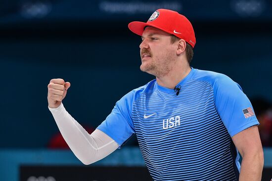 2018 Winter Olympics. Curling. Men. Day Five