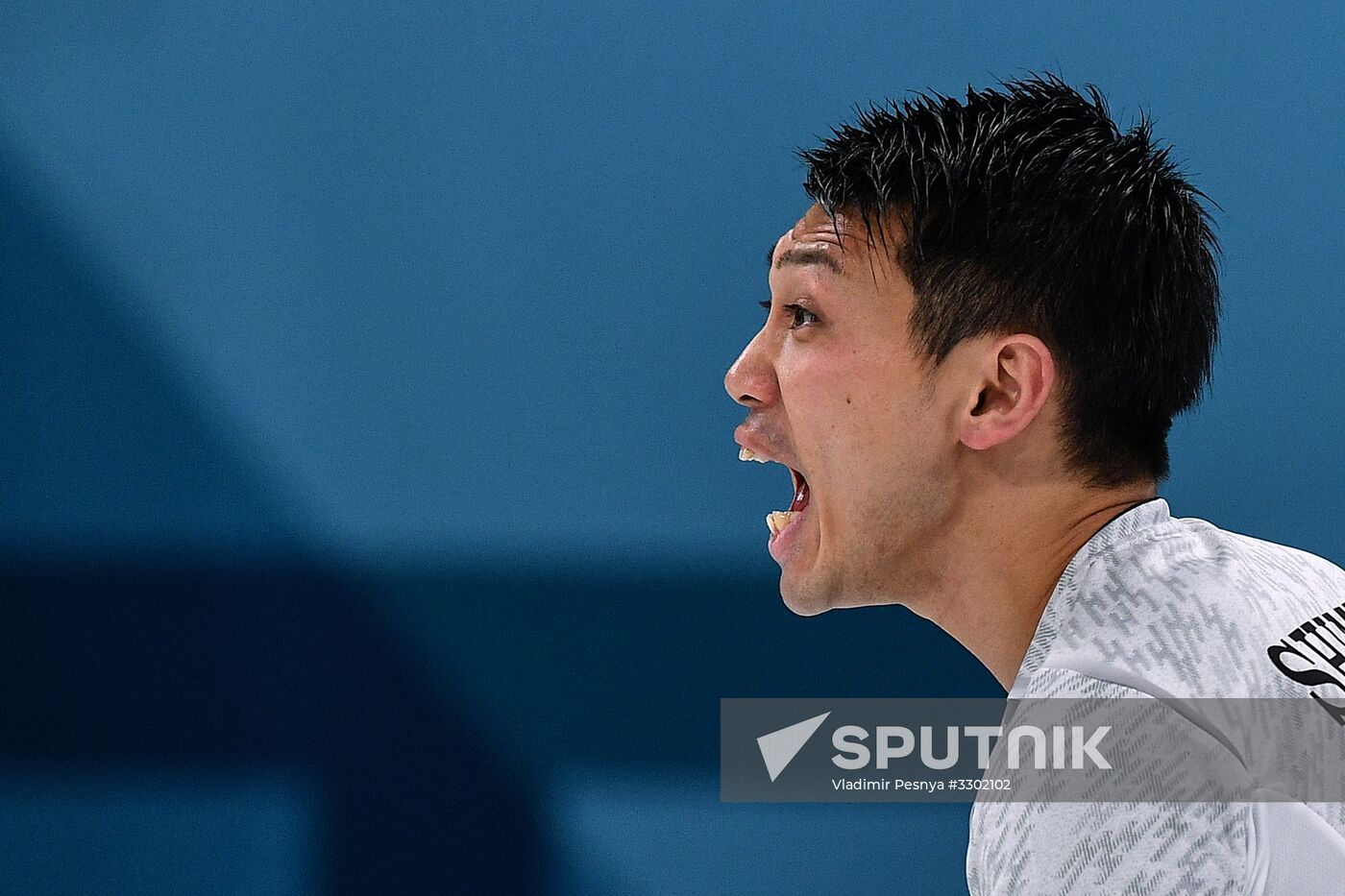 2018 Winter Olympics. Curling. Men. Day Five