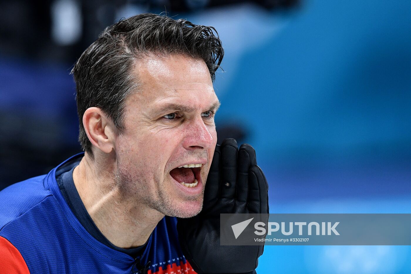 2018 Winter Olympics. Curling. Men. Day Five