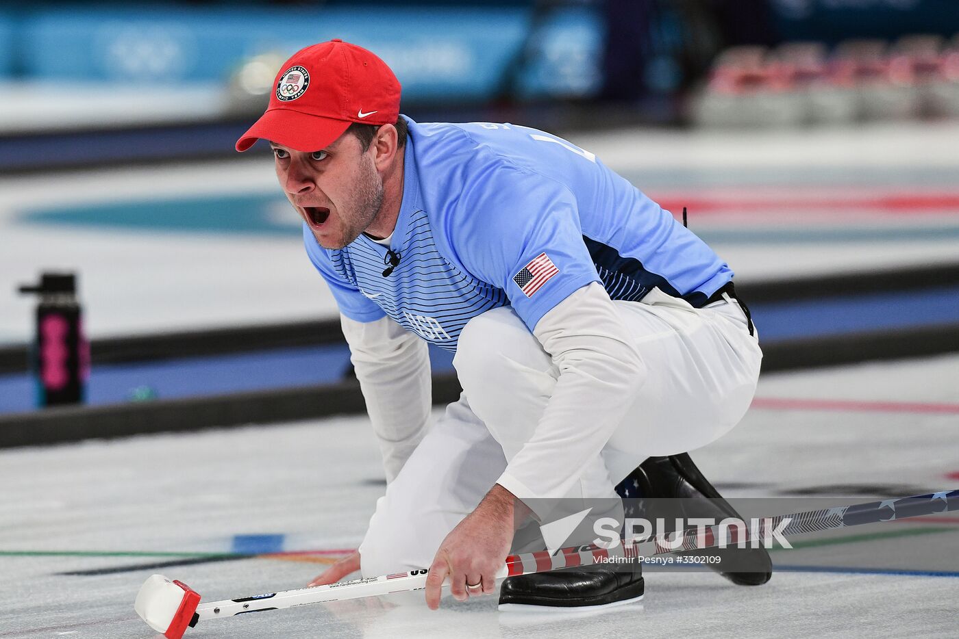 2018 Winter Olympics. Curling. Men. Day Five
