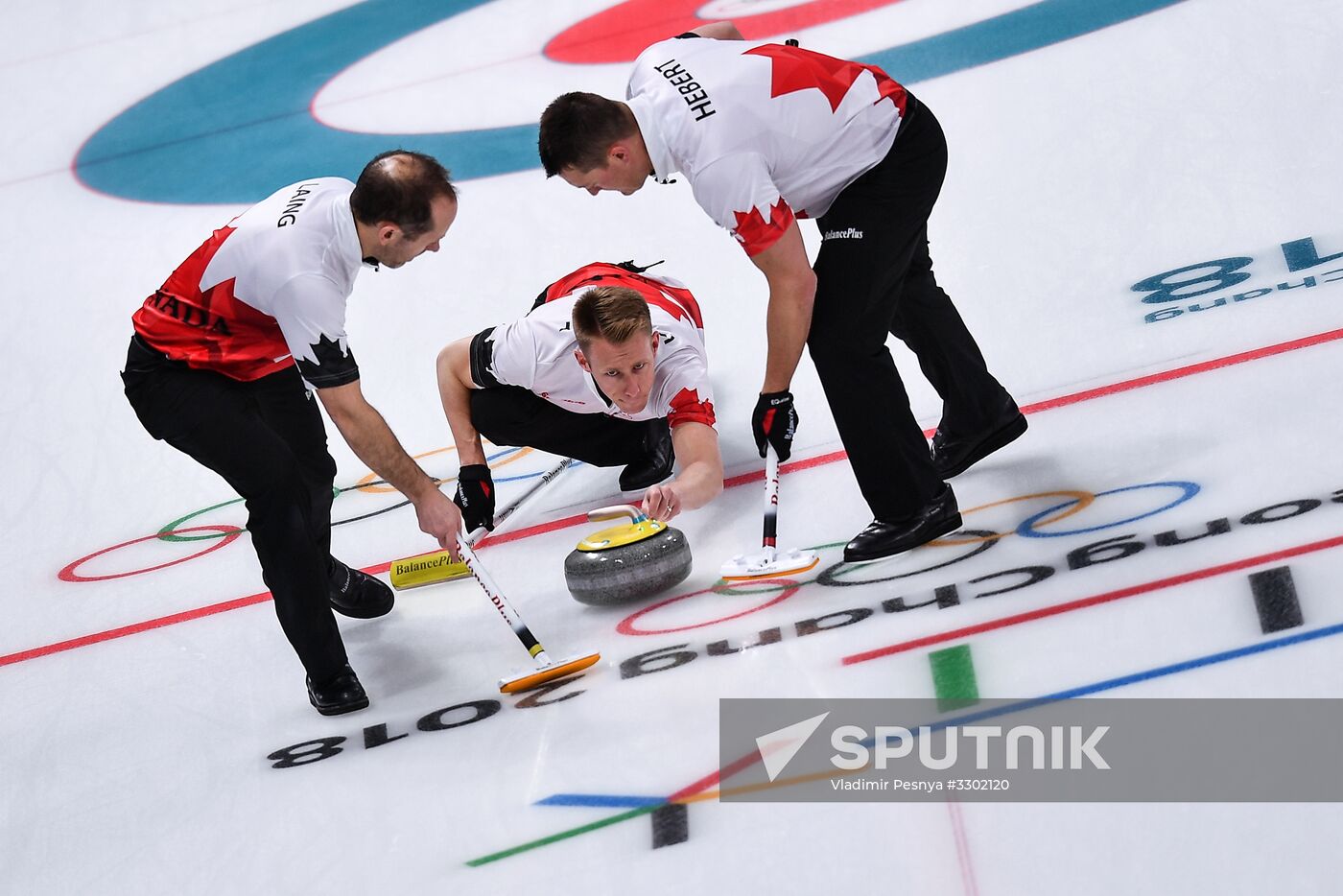 2018 Winter Olympics. Curling. Men. Day Five