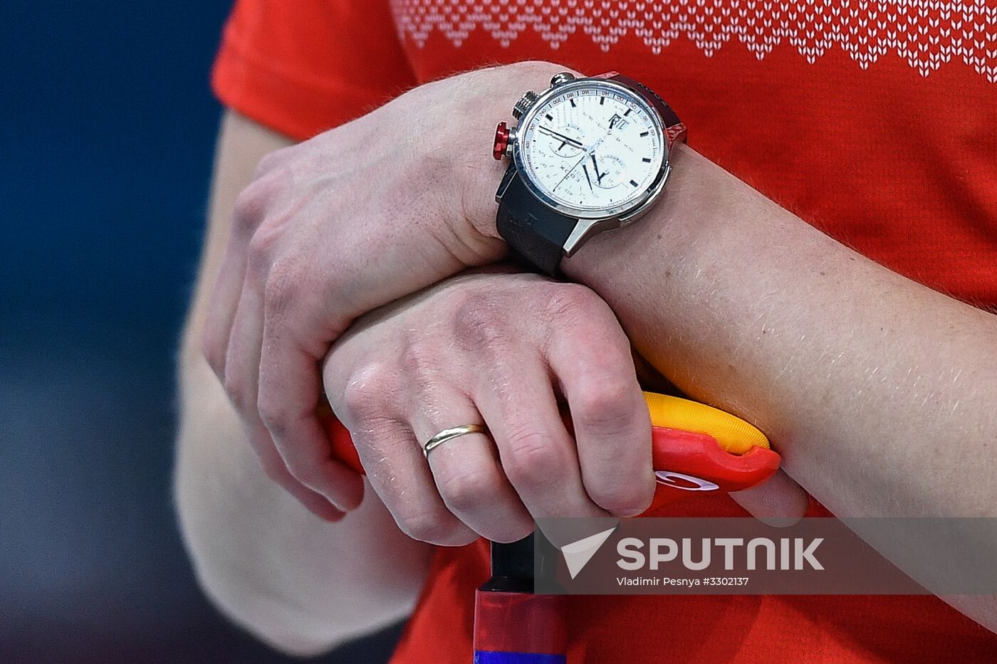 2018 Winter Olympics. Curling. Men. Day Five