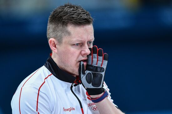 2018 Winter Olympics. Curling. Men. Day Five