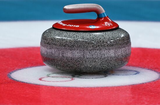2018 Winter Olympics. Curling. Men. Day Five